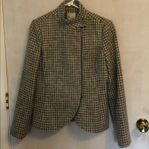 Scandal by The Limited Side ZIP Blazer